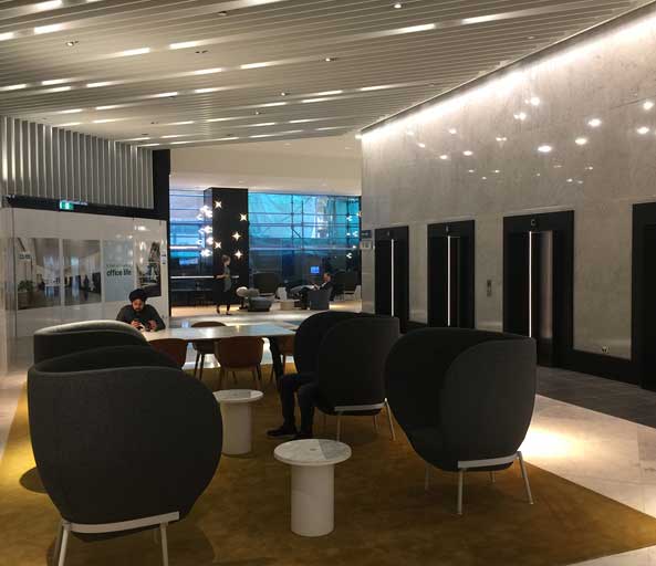 459 Collins St – Lobby (real) – 04